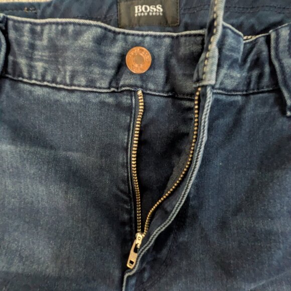 HUGO BOSS DENIM JEANS MAINE2 REGULAR FIT MEN’S 34x34 Blue - Picture 4 of 14